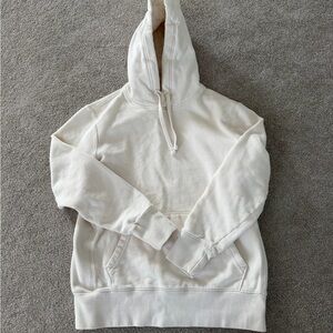 American Eagle Outfitters Cream Hoodie
